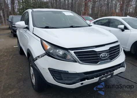 2011 Kia Sportage Lx z USA, uszkodzony, nr VIN KNDPB3A27B7152541